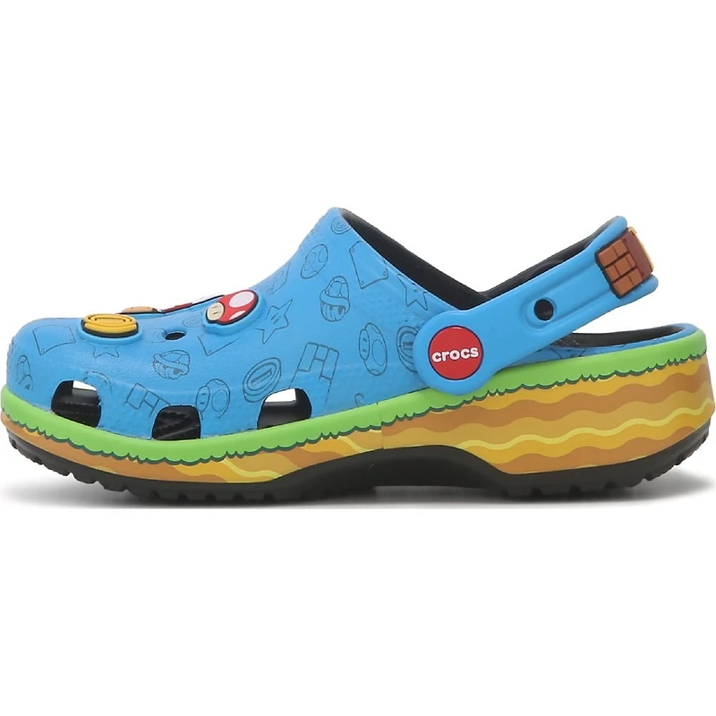 Kids' Super Mario Brothers Classic Clog Little/Big Kid