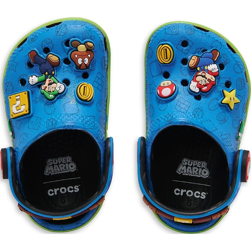 Kids' Super Mario Brothers Classic Clog Toddler