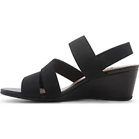 Women's Anna Elastic Strap Wedge Sandal