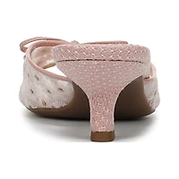 Women's Olliefleur Kitten Heel Mule