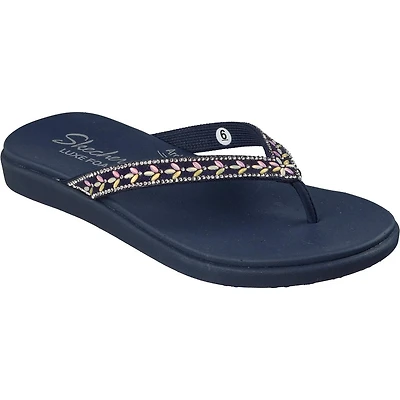 Women's Meditation Luxe Floral Embellished Thong