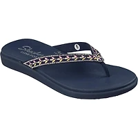 Women's Meditation Luxe Floral Embellished Thong