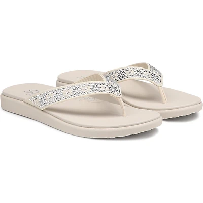 Women's Meditation Luxe Floral Embellished Thong