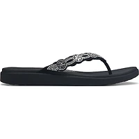 Women's Meditation Luxe Rhinestone Flip Flop