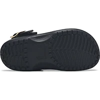 Classic Metal Buckle Clog