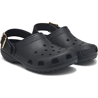 Classic Metal Buckle Clog
