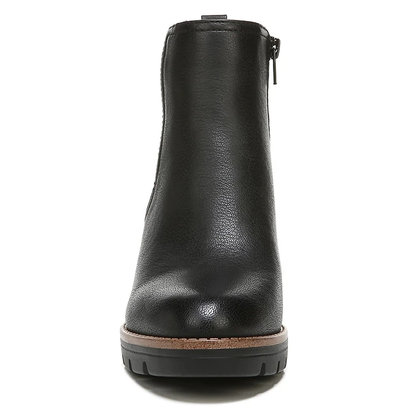 Women's Madalynn Gore Block Heel Bootie