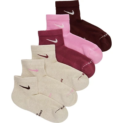 6 Pack Medium Everyday Elevated Cushion Ankle Socks