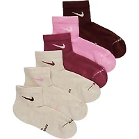 6 Pack Medium Everyday Elevated Cushion Ankle Socks