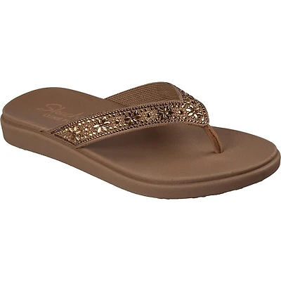 Women's Meditation Luxe Rhinestone Flip Flop