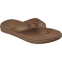 Women's Meditation Luxe Rhinestone Flip Flop