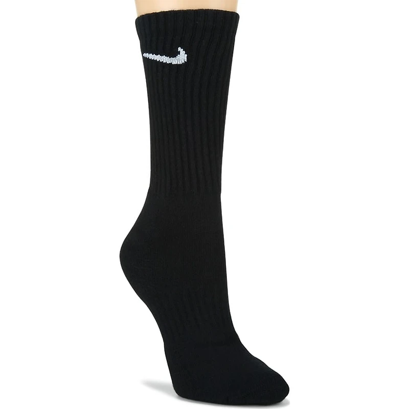 Kids' 6 Pack Small Everyday Cushioned Crew Socks