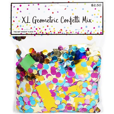Xl Geometric Confetti Mix