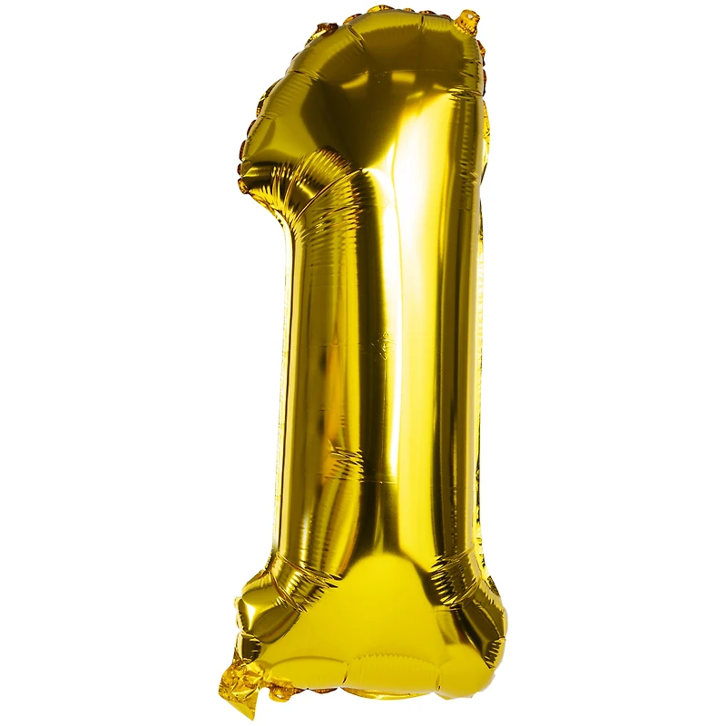 Birthday Number Foil Balloons 32in
