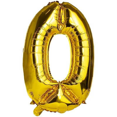 Birthday Number Foil Balloons 32in