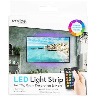LED Multicolor Light Strip 3ft Long