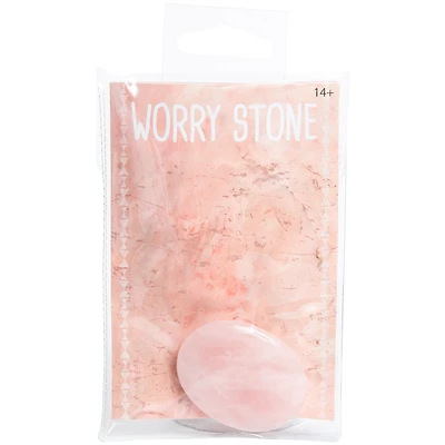 Rose Quartz Worry Stone