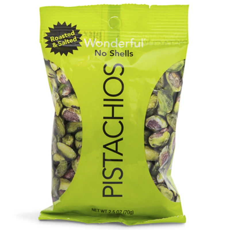 Wonderful® No-Shell Pistachios 2.5oz Bag
