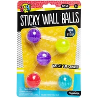 Yay!™ Sticky Wall Balls 5-Pack