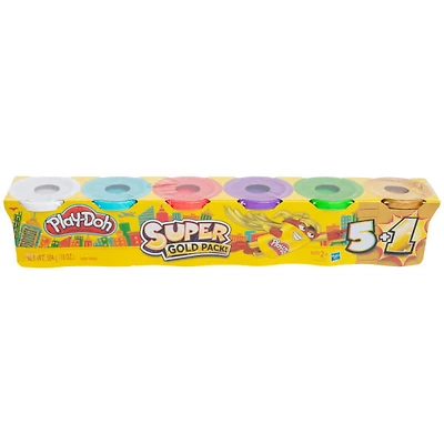 Play-Doh® 5+1 Super Gold Or Silver Pack