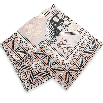 Printed Cotton Kilim Rug 3ft x 5ft
