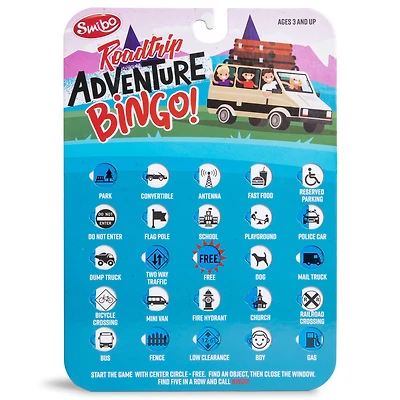 Roadtrip Adventure Bingo!