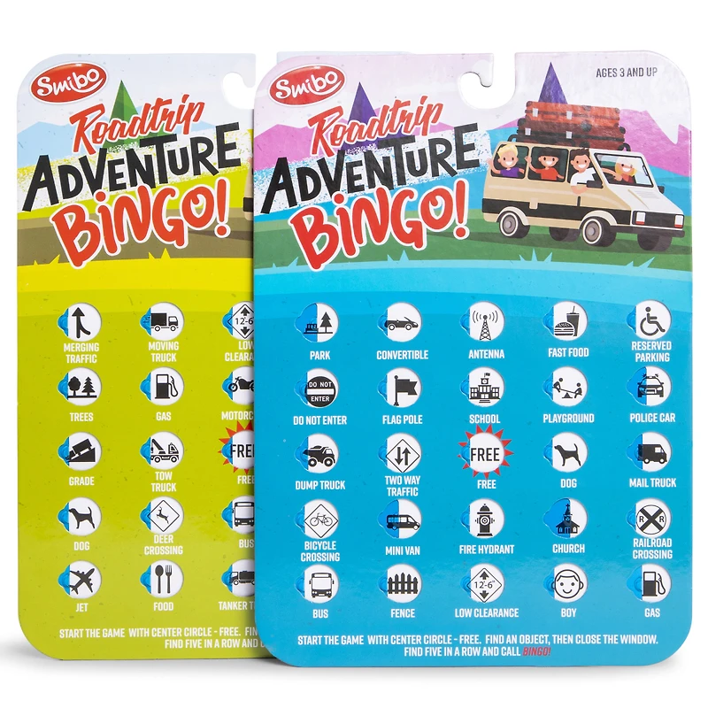 Roadtrip Adventure Bingo!