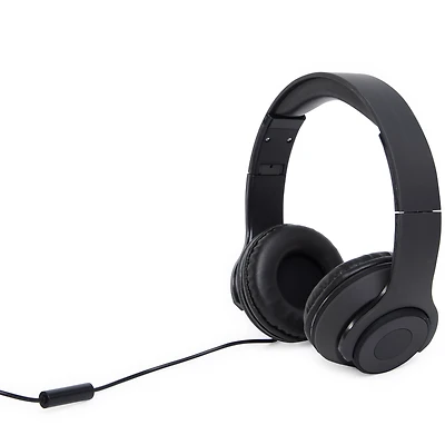 Ultramax Foldable Over-Ear Headphones With Mic