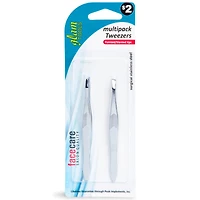 Multipack Tweezers W. Pointed & Slanted Tips