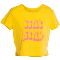 Juniors 'stay Kind' Cropped Graphic Tee