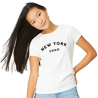 Juniors Nyc Soho Graphic Tee