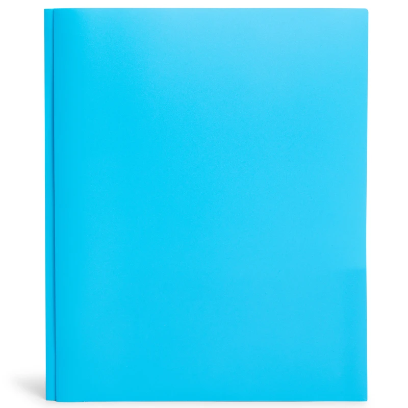 2-Pocket Poly Portfolio Prong Folder
