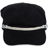 Juniors Canvas Baker Boy Cap