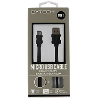 10ft Heavy-Duty Micro USB Cable