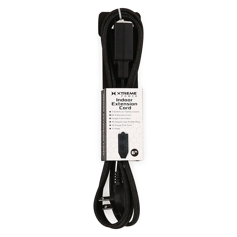 6ft Extension Cord With 3 Outlets