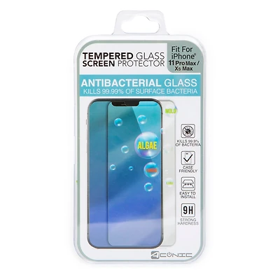 iPhone 11 Pro Max®/Xs Max® Antibacterial Tempered Glass Screen Protector