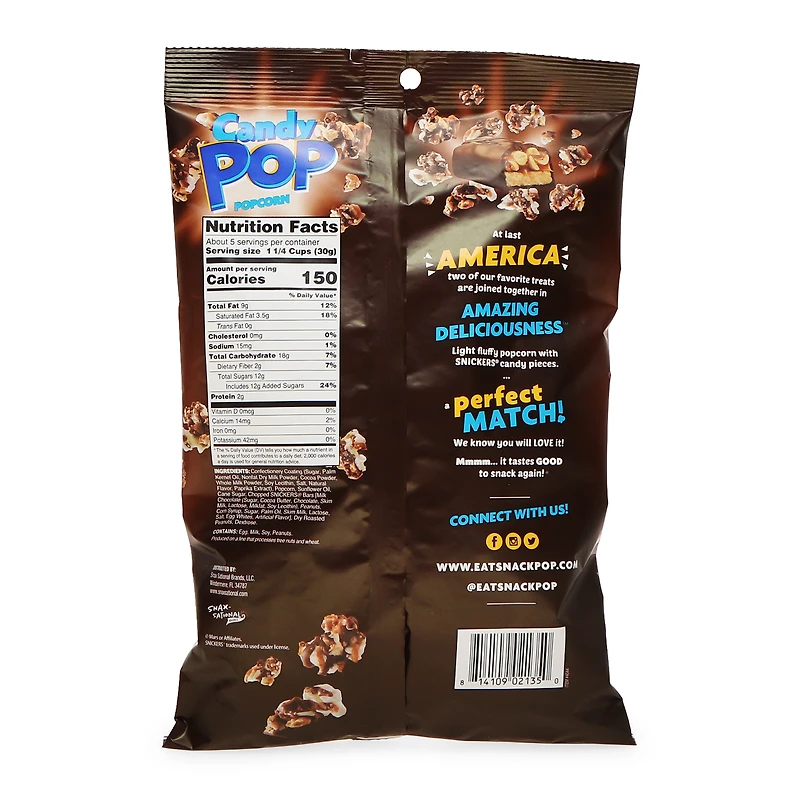 Snickers® Candy Pop® Popcorn 5.25oz