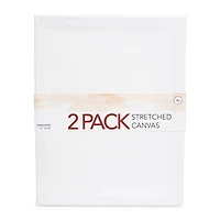 Stretched Canvas 2-Pack 11in x 14in