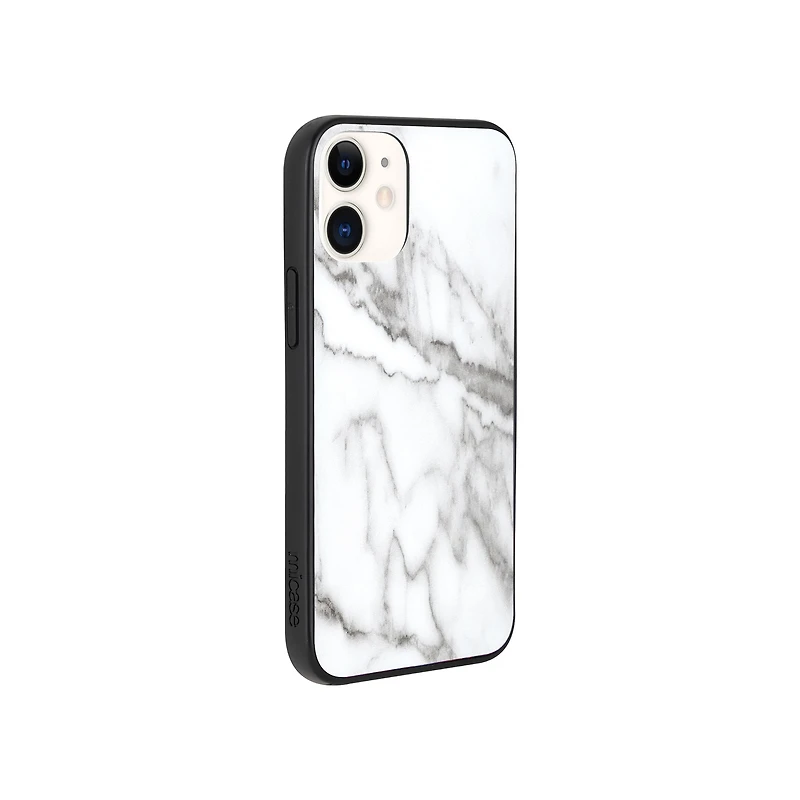 iPhone 12 Mini® Tempered Glass Phone Case - Marble