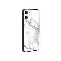iPhone 12 Mini® Tempered Glass Phone Case - Marble
