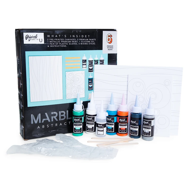 Marble Pour Painting Kit