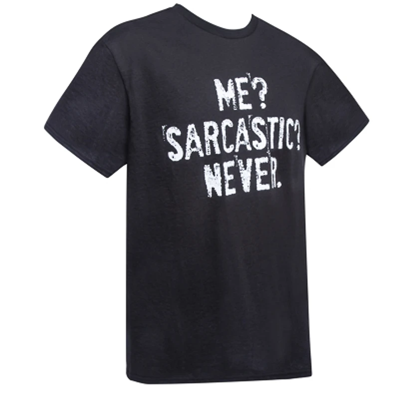 Me? Sarcastic? Never.' Graphic Tee