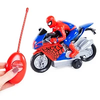 Remote Control Spider-Man Motorbike