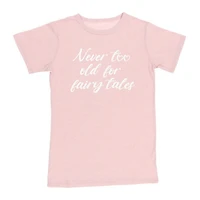 Juniors 'Never Too Old For Fairy Tales' Graphic Tee