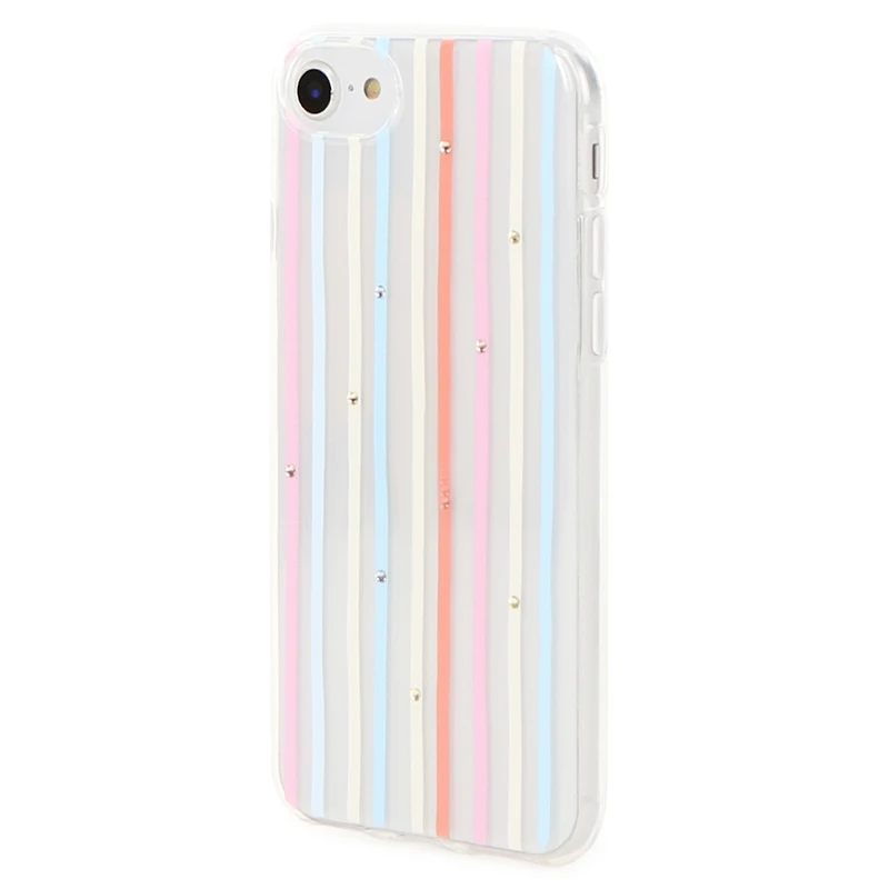 iPhone Se®/8®/7®/6® Crystal Phone Case - Stripe