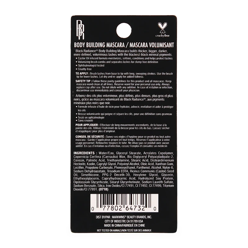 Black Radiance® Body Building Mascara - Black