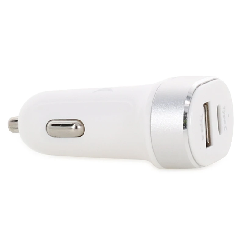 Dual Port USB-C & USB-Car Charger