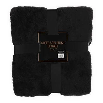 Super Soft Plush Blanket 50in x 60in