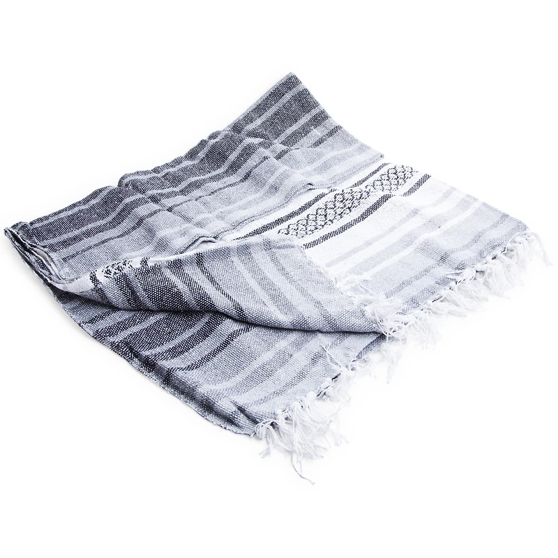 Cotton Yoga Throw Blanket 50in x 60in