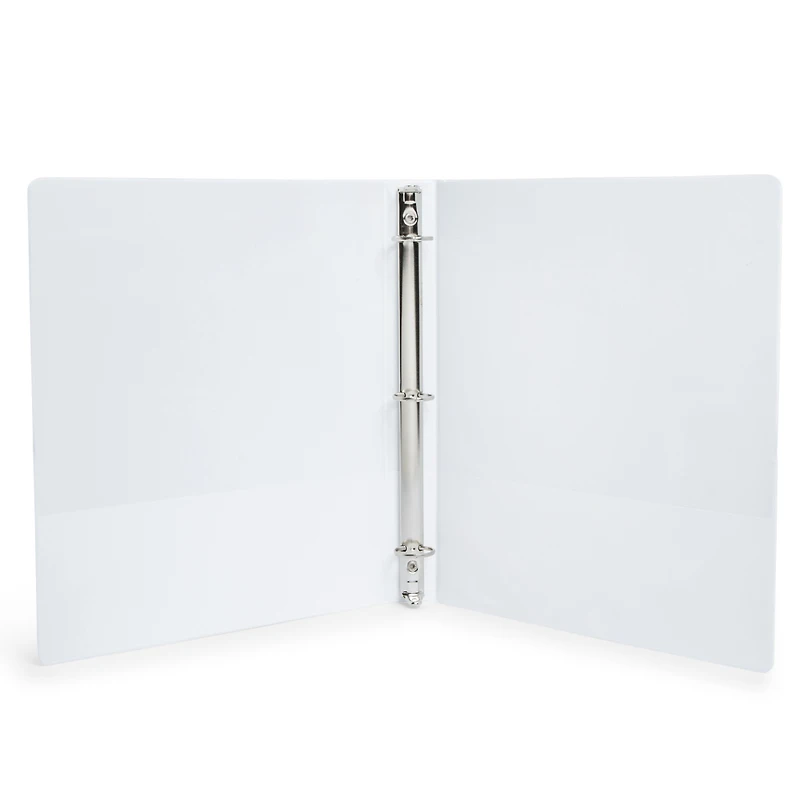 Neon Clear View 3-Ring Binder w/ Pockets 1in
